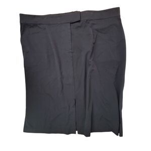 Universal Standard Black Pull-on Knee Length Skirt Size XL 26/28 Office Pencil